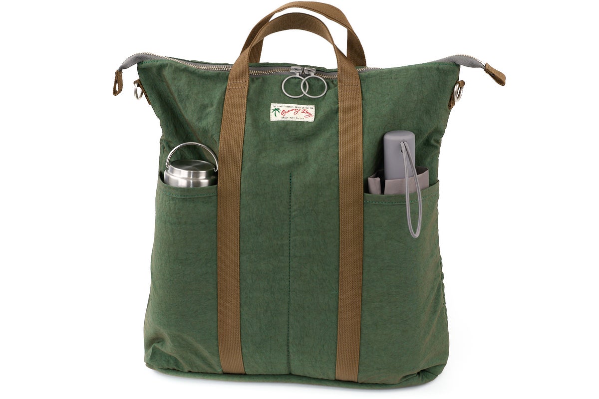 BAGGY PORT バギーポート SUNNY DAY 2WAYトートバッグ GRN-081