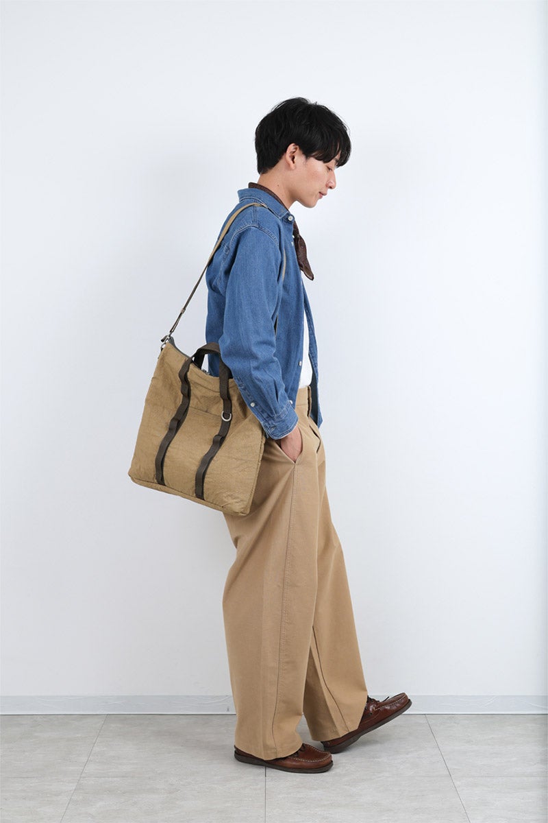 BAGGY PORT バギーポート SUNNY DAY 2WAYトートバッグ GRN-081