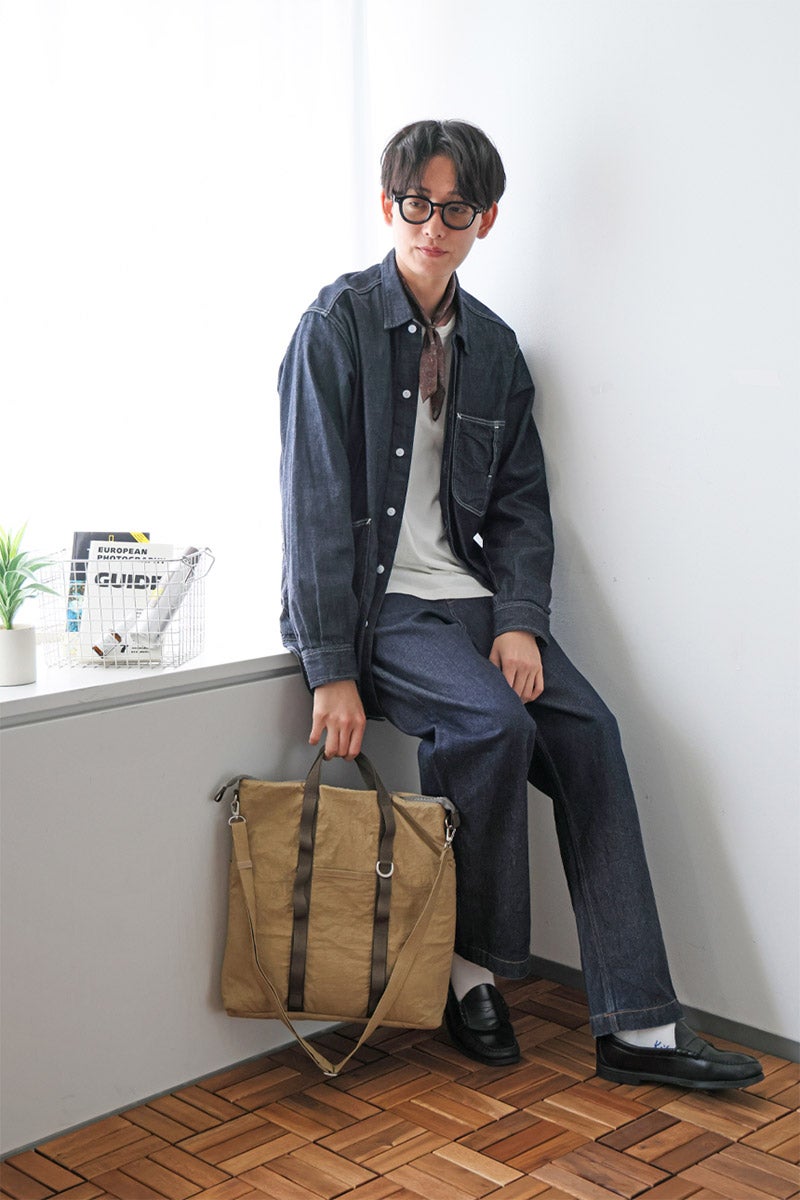 BAGGY PORT バギーポート SUNNY DAY 2WAYトートバッグ GRN-081