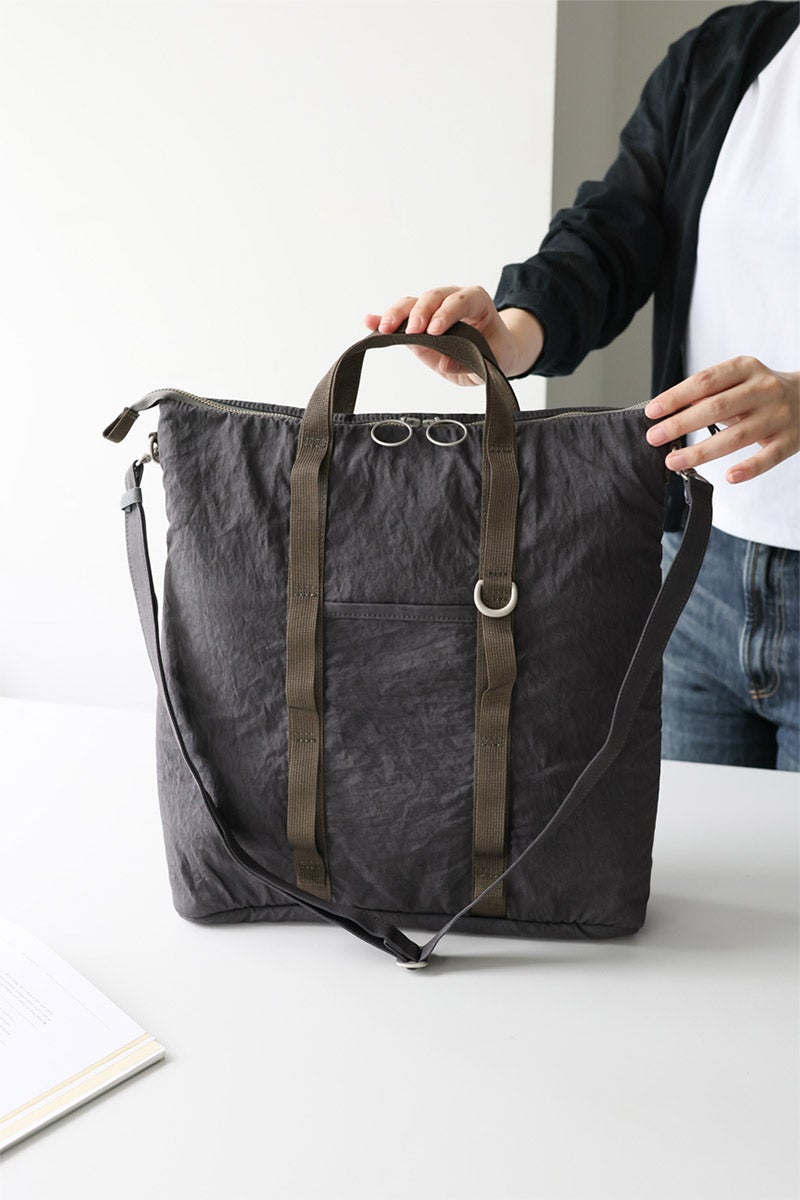 BAGGY PORT バギーポート SUNNY DAY 2WAYトートバッグ GRN-081