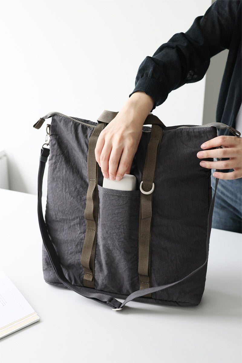 BAGGY PORT バギーポート SUNNY DAY 2WAYトートバッグ GRN-081