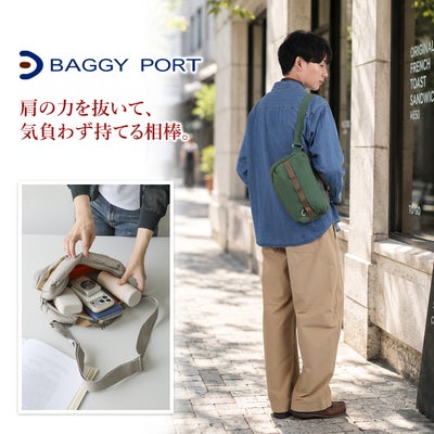 BAGGY PORT バギーポート SUNNY DAY 2WAYボディバッグ GRN-082