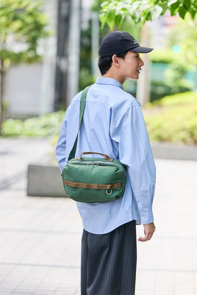 BAGGY PORT バギーポート SUNNY DAY 2WAYボディバッグ GRN-082