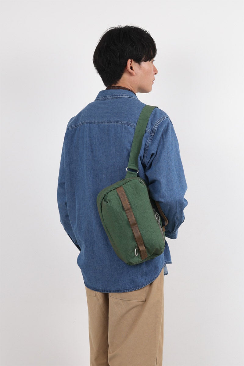 BAGGY PORT バギーポート SUNNY DAY 2WAYボディバッグ GRN-082