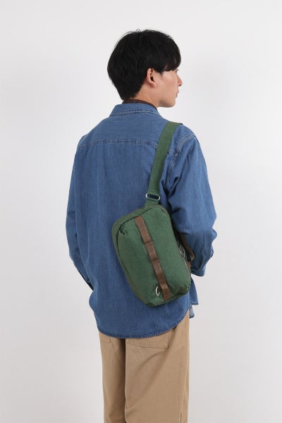 BAGGY PORT バギーポート SUNNY DAY 2WAYボディバッグ GRN-082