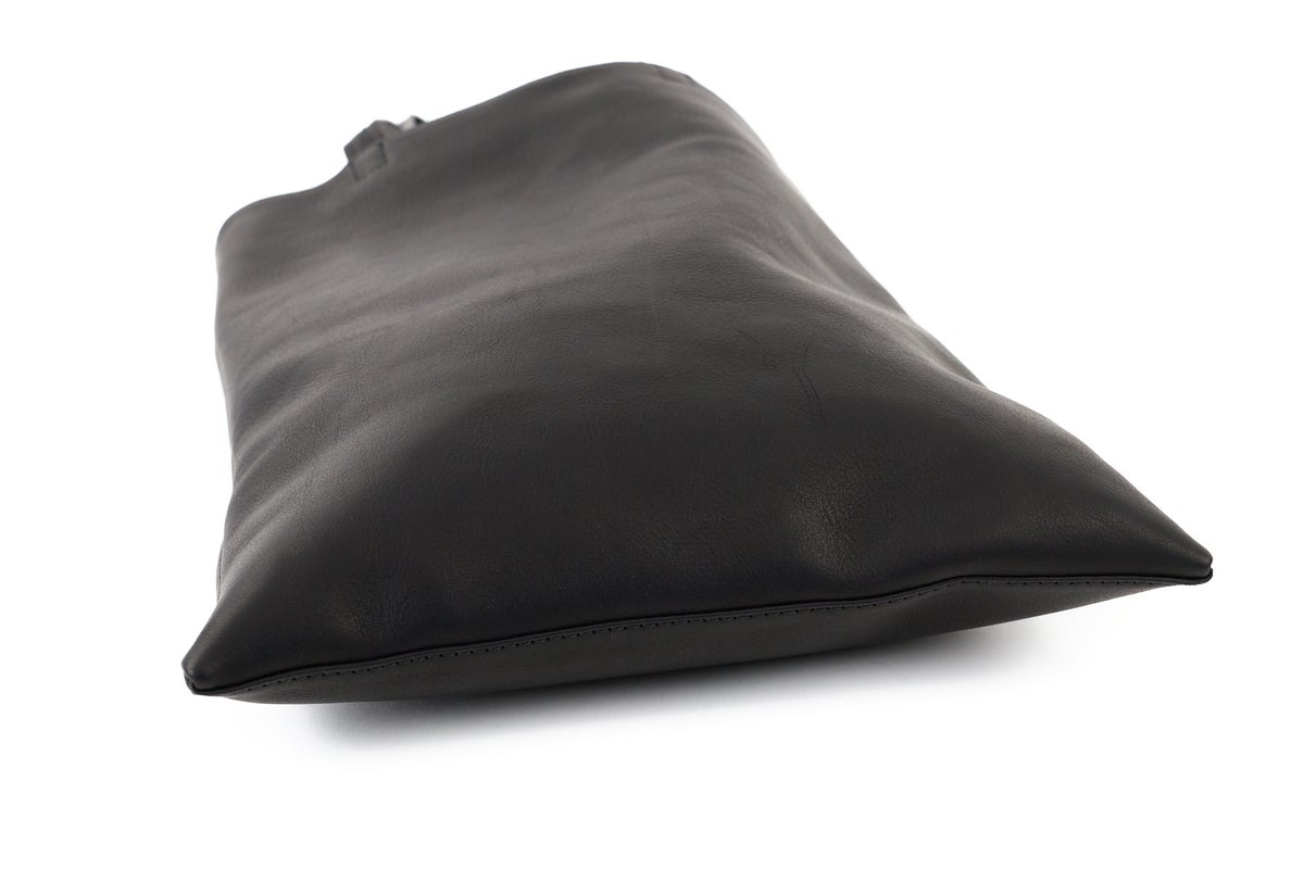 MR.OLIVE E.O.I ミスターオリーブ イーオーアイ IMPERMA-LEATHER インパーマレザー FLAT TOTE BAG (LARGE) ME637