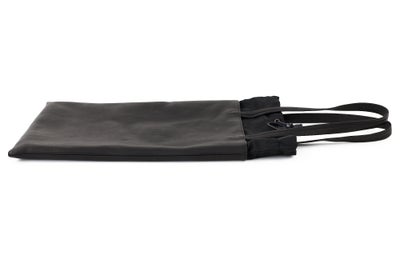 MR.OLIVE E.O.I ミスターオリーブ イーオーアイ IMPERMA-LEATHER インパーマレザー FLAT TOTE BAG (LARGE) ME637