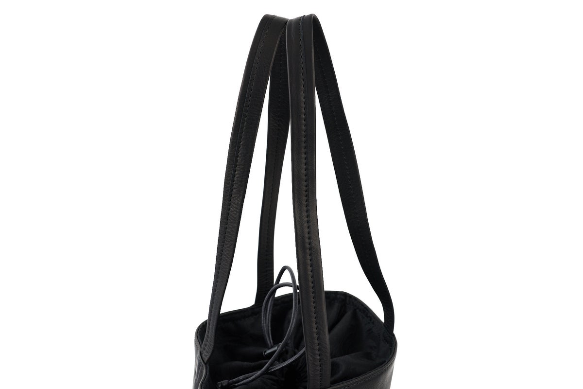 MR.OLIVE E.O.I ミスターオリーブ イーオーアイ IMPERMA-LEATHER インパーマレザー FLAT TOTE BAG (LARGE) ME637