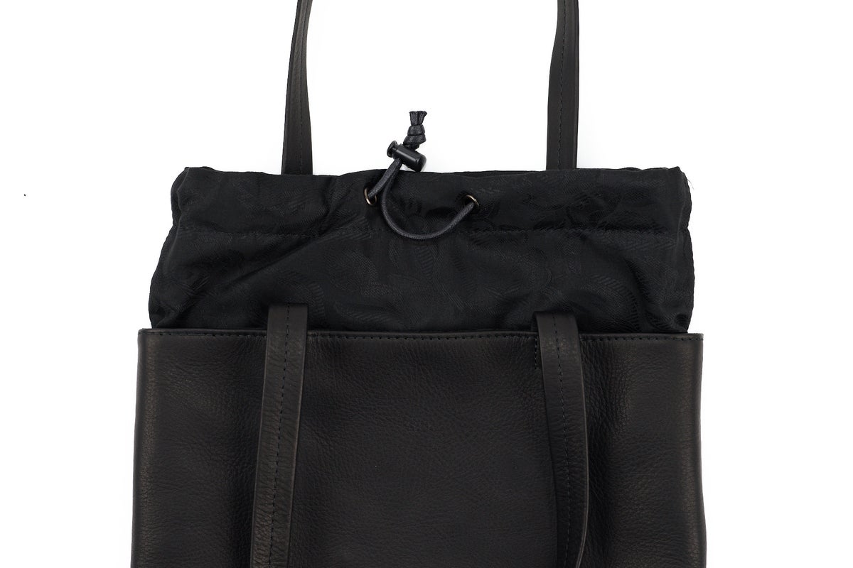 MR.OLIVE E.O.I ミスターオリーブ イーオーアイ IMPERMA-LEATHER インパーマレザー FLAT TOTE BAG (LARGE) ME637