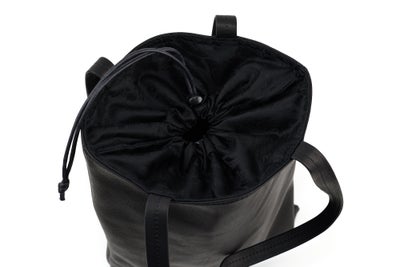 MR.OLIVE E.O.I ミスターオリーブ イーオーアイ IMPERMA-LEATHER インパーマレザー FLAT TOTE BAG (LARGE) ME637