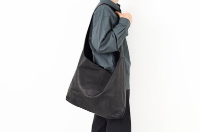 MR.OLIVE E.O.I ミスターオリーブ イーオーアイ IMPERMA-LEATHER インパーマレザー BIG SHOULDER BAG ME649