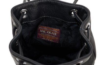MR.OLIVE E.O.I ミスターオリーブ イーオーアイ IMPERMA-LEATHER インパーマレザー 2WAYSMALL CYLINDER BAG ME653