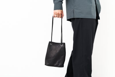 MR.OLIVE E.O.I ミスターオリーブ イーオーアイ IMPERMA-LEATHER インパーマレザー 2WAYSMALL CYLINDER BAG ME653