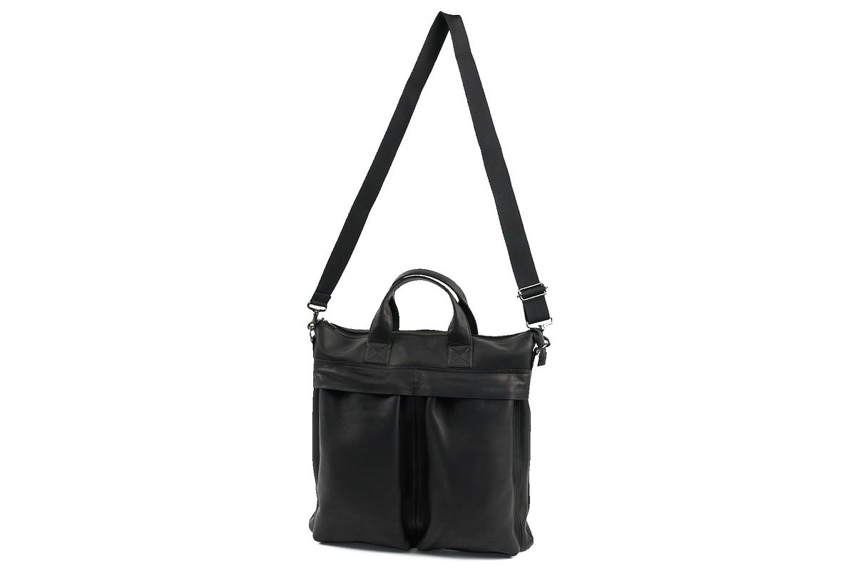 MR.OLIVE E.O.I ミスターオリーブ イーオーアイ IMPERMA-LEATHER インパーマレザー HELMET BAG ME666