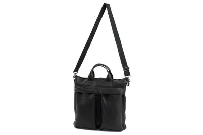MR.OLIVE E.O.I ミスターオリーブ イーオーアイ IMPERMA-LEATHER インパーマレザー HELMET BAG ME666