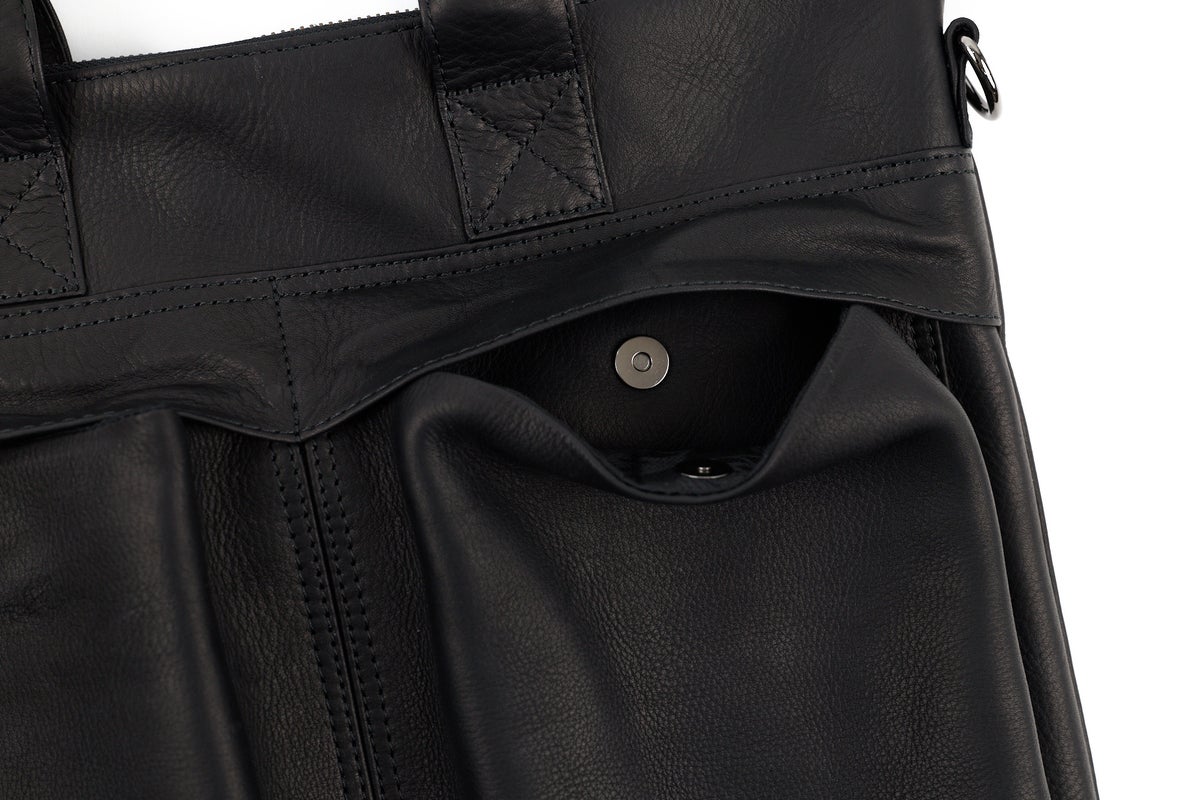 MR.OLIVE E.O.I ミスターオリーブ イーオーアイ IMPERMA-LEATHER インパーマレザー HELMET BAG ME666
