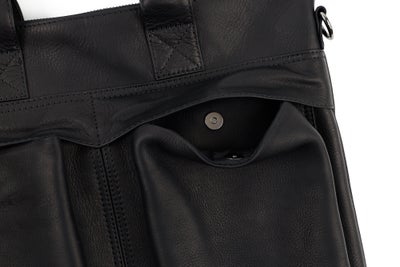 MR.OLIVE E.O.I ミスターオリーブ イーオーアイ IMPERMA-LEATHER インパーマレザー HELMET BAG ME666