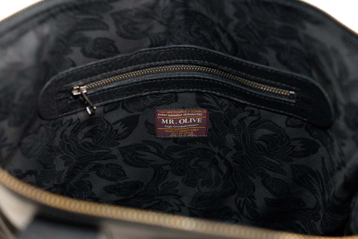 MR.OLIVE E.O.I ミスターオリーブ イーオーアイ IMPERMA-LEATHER インパーマレザー HELMET BAG ME666