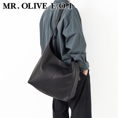 MR.OLIVE E.O.I ミスターオリーブ イーオーアイ IMPERMA-LEATHER インパーマレザー ONE SHOULDER BAG ME667