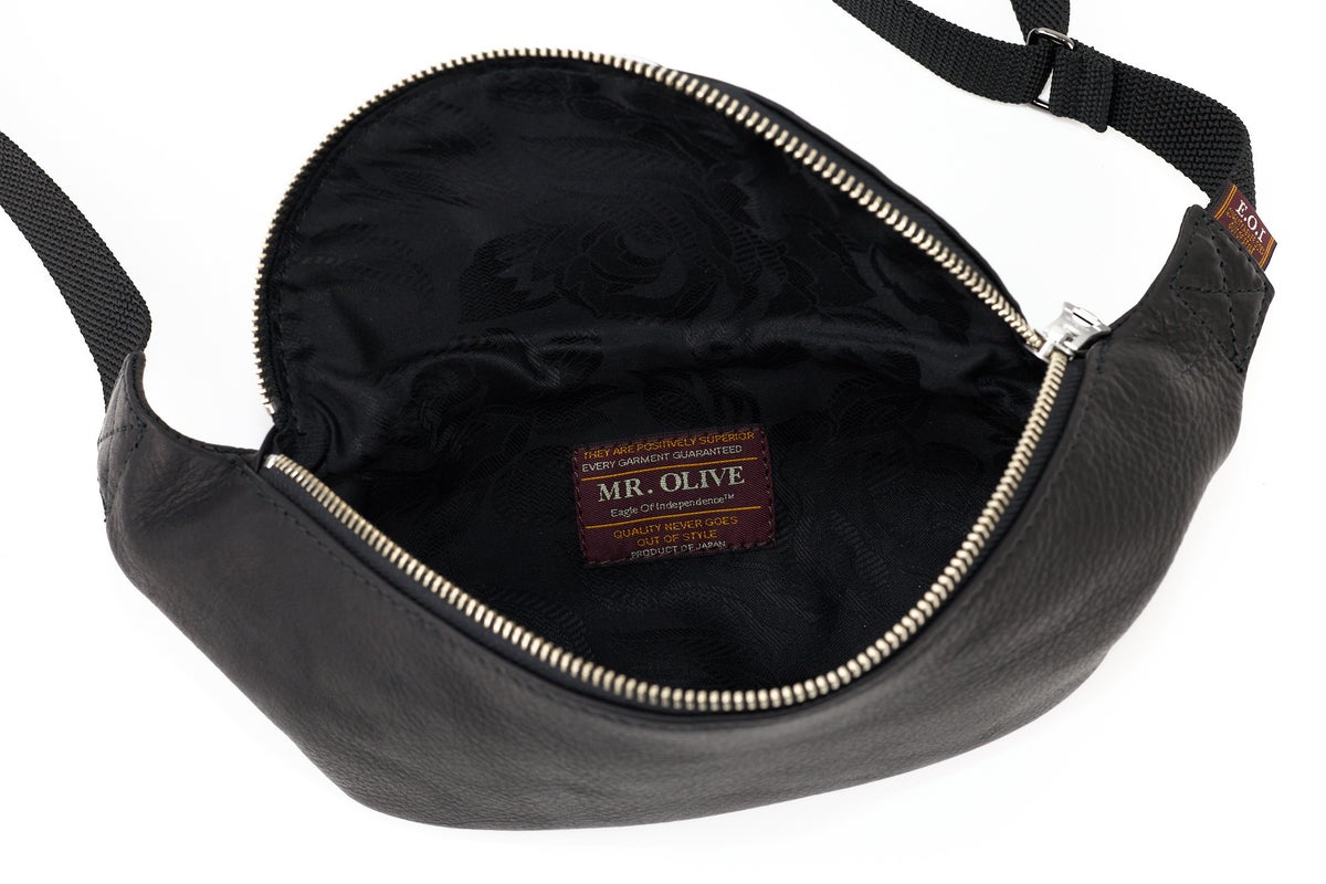 MR.OLIVE E.O.I ミスターオリーブ イーオーアイ IMPERMA-LEATHER インパーマレザー SMALL BODY BAG ME681