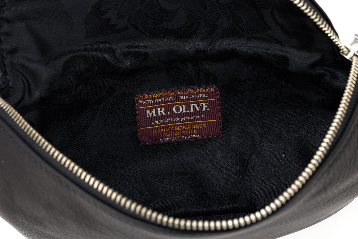 MR.OLIVE E.O.I ミスターオリーブ イーオーアイ IMPERMA-LEATHER インパーマレザー SMALL BODY BAG ME681