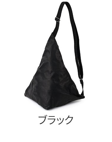 MR.OLIVE E.O.I ミスターオリーブ イーオーアイ IMPERMA-LEATHER インパーマレザー TRIANGLE BODY BAG ME696