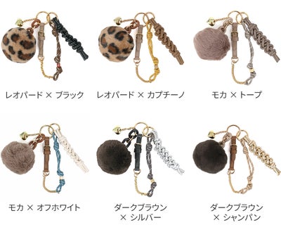 VIOLAd'ORO ヴィオラドーロ BIANCA ビアンカ バッグチャーム V-5086
