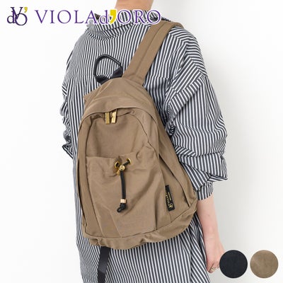 VIOLAd'ORO ヴィオラドーロ GINO ジーノ ナイロンバックパック V-2298