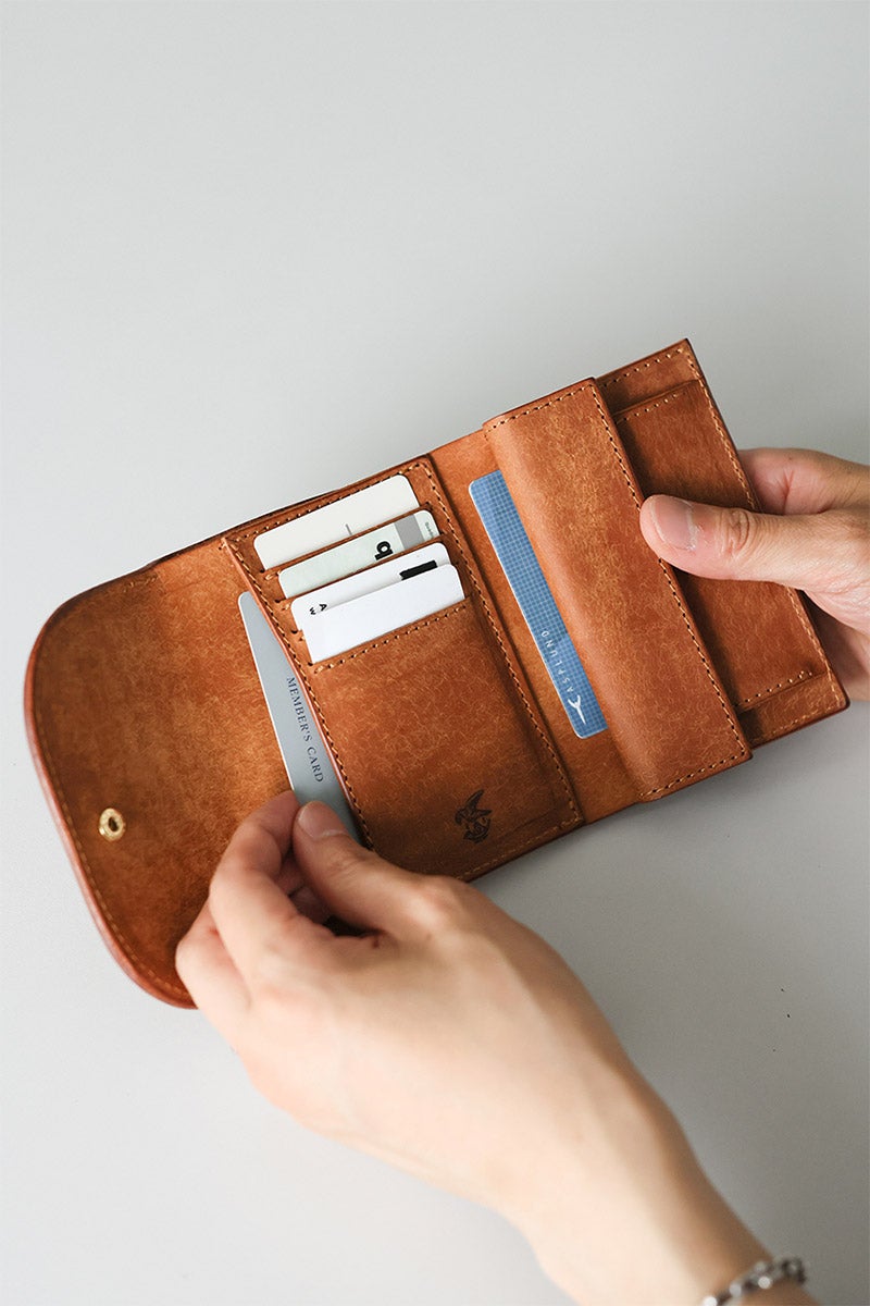 MR.OLIVE E.O.I ミスターオリーブ イーオーアイ PUEBLO LEATHER プエブロレザー COMPACT WALLET ME115P