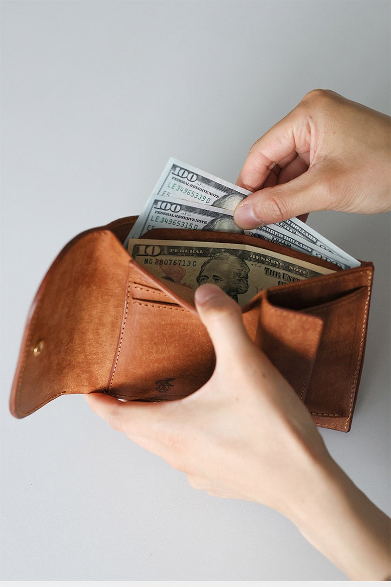 MR.OLIVE E.O.I ミスターオリーブ イーオーアイ PUEBLO LEATHER プエブロレザー COMPACT WALLET ME115P