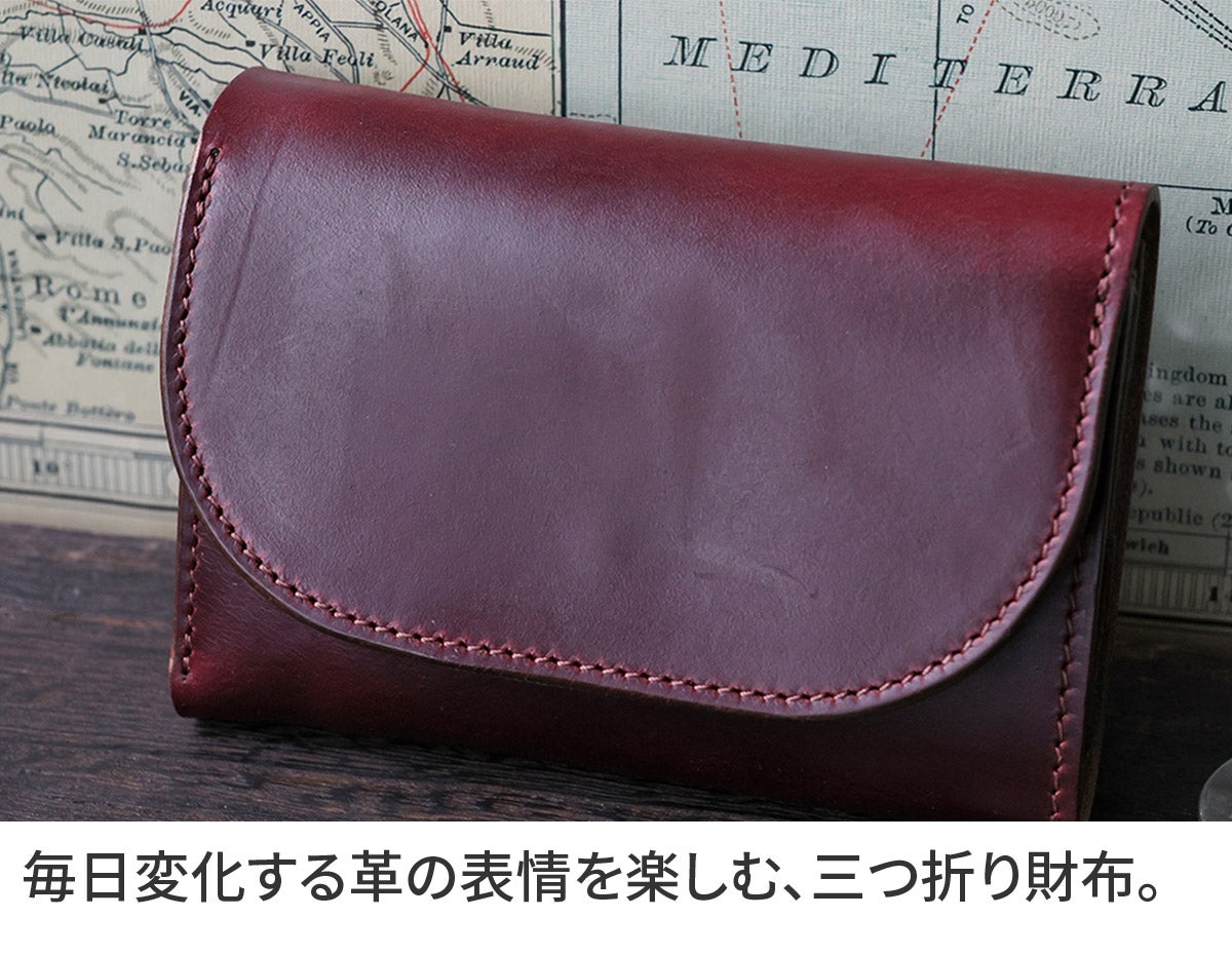 MR.OLIVE E.O.I ミスターオリーブ イーオーアイ HORWEEN CHROMEXCEL LEATHER ホーウィン クロムエクセルレザー COMPACT WALLET ME115H