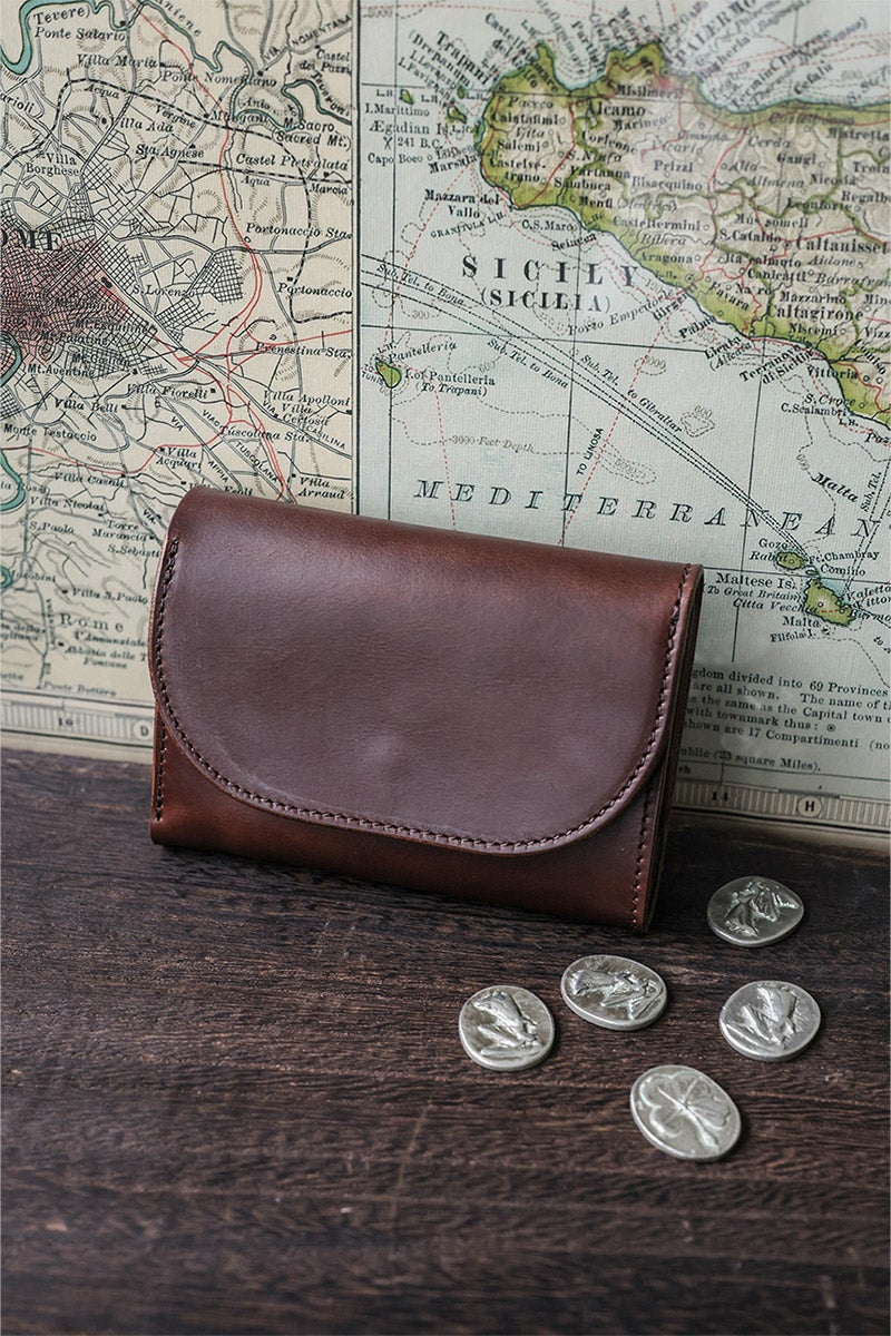 MR.OLIVE E.O.I ミスターオリーブ イーオーアイ HORWEEN CHROMEXCEL LEATHER ホーウィン クロムエクセルレザー COMPACT WALLET ME115H