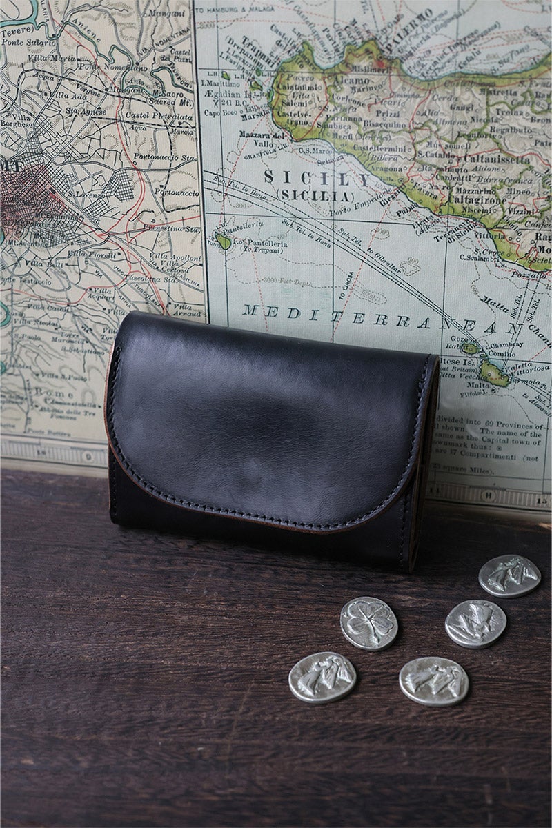 MR.OLIVE E.O.I ミスターオリーブ イーオーアイ HORWEEN CHROMEXCEL LEATHER ホーウィン クロムエクセルレザー COMPACT WALLET ME115H