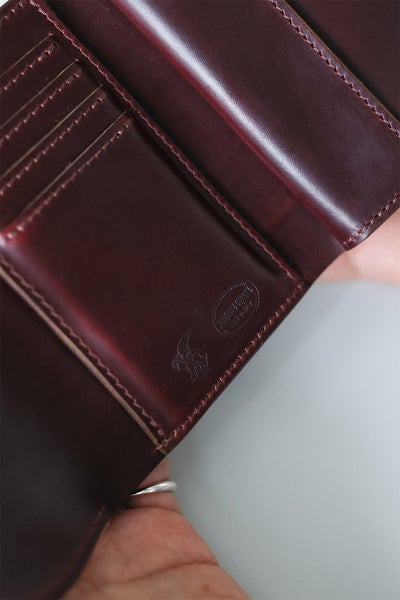 MR.OLIVE E.O.I ミスターオリーブ イーオーアイ HORWEEN CHROMEXCEL LEATHER ホーウィン クロムエクセルレザー COMPACT WALLET ME115H