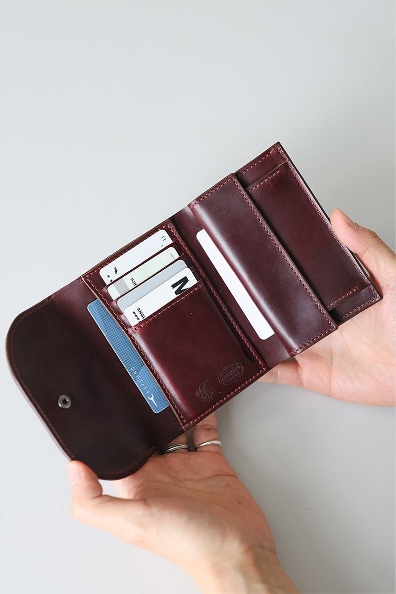MR.OLIVE E.O.I ミスターオリーブ イーオーアイ HORWEEN CHROMEXCEL LEATHER ホーウィン クロムエクセルレザー COMPACT WALLET ME115H