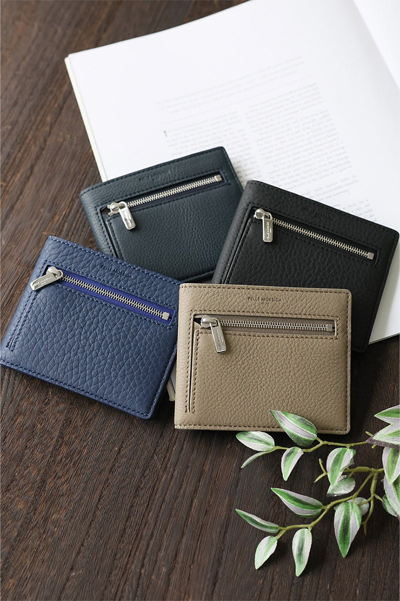 PELLE MORBIDA ペッレモルビダ Barca バルカ フルグレインレザー コンパクトウォレット PMO-BA629