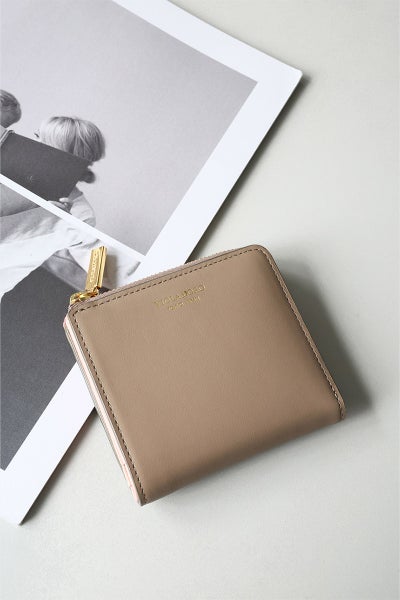VIOLAd'ORO ヴィオラドーロ PORTA ポルタ 小銭入れ付き二つ折り財布（L字ファスナー式） V-5084