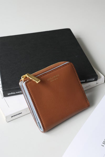 VIOLAd'ORO ヴィオラドーロ PORTA ポルタ 小銭入れ付き二つ折り財布（L字ファスナー式） V-5084