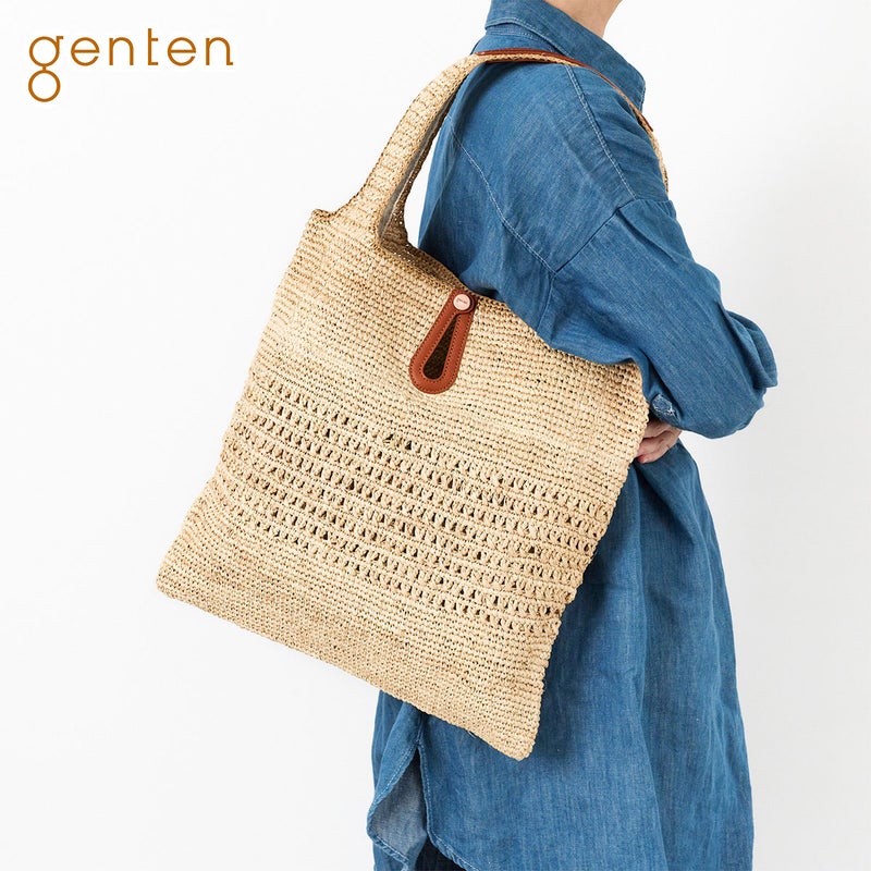 genten ゲンテン Colletto コレット かごバッグ 44935