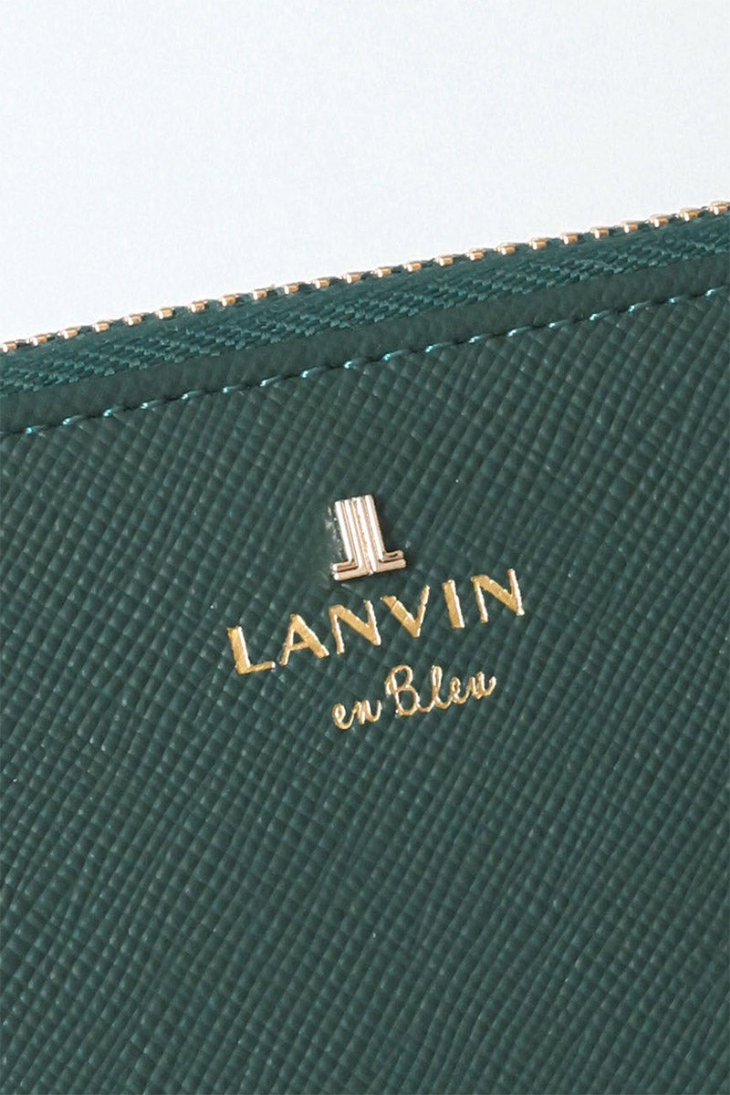LANVIN en Bleu ランバン オン ブルー リュクサンブール 小銭入れ付き長財布（L字ファスナー式） 480112