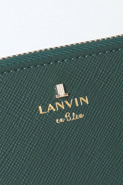 LANVIN en Bleu ランバン オン ブルー リュクサンブール 小銭入れ付き長財布（L字ファスナー式） 480112