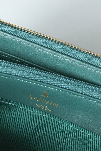 LANVIN en Bleu ランバン オン ブルー リュクサンブール 小銭入れ付き長財布（L字ファスナー式） 480112