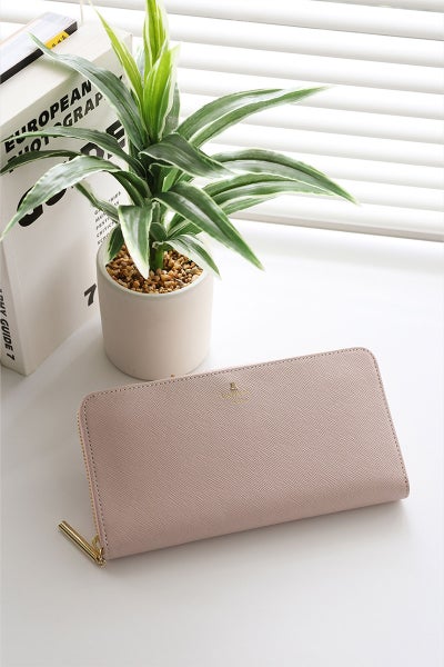 LANVIN en Bleu ランバン オン ブルー リュクサンブール 小銭入れ付き長財布（ラウンドファスナー式 ） 480119