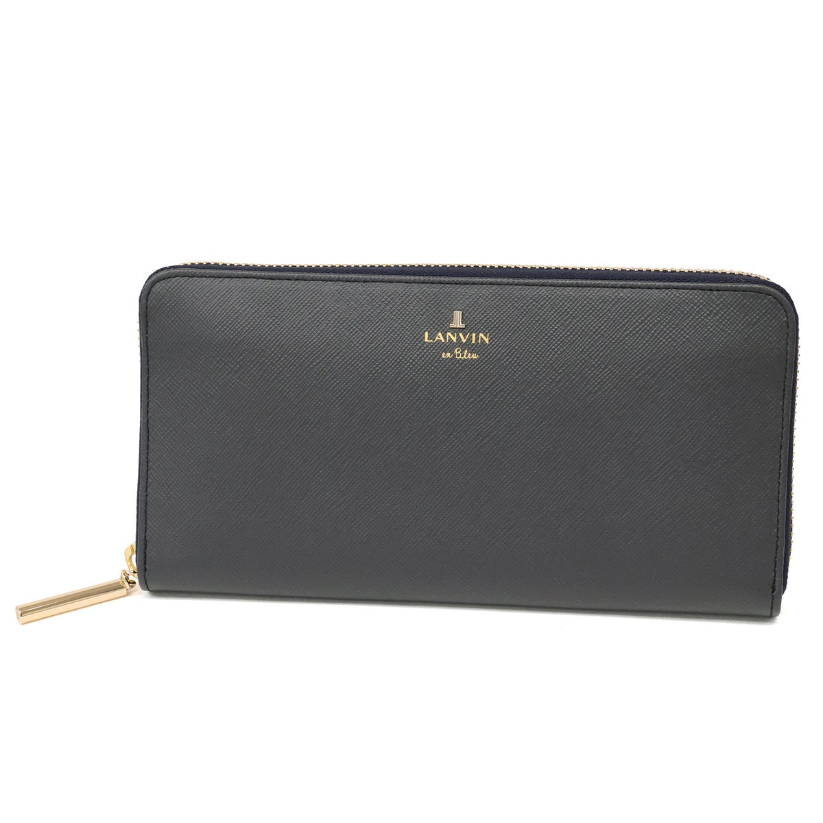 LANVIN en Bleu ランバン オン ブルー リュクサンブール 小銭入れ付き長財布（ラウンドファスナー式 ） 480119