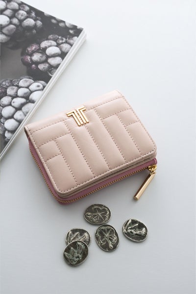 LANVIN en Bleu ランバン オン ブルー ベルシー 小銭入れ付き二つ折り財布 482662