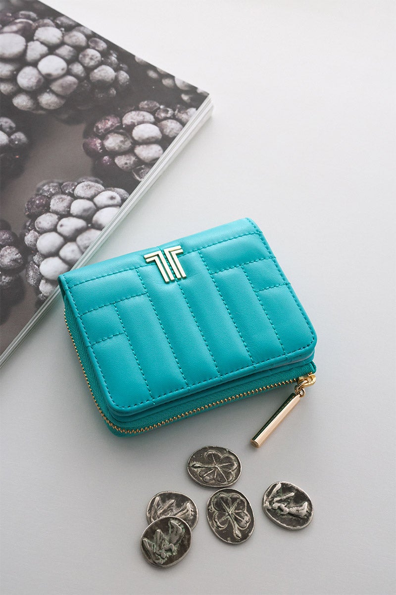 LANVIN en Bleu ランバン オン ブルー ベルシー 小銭入れ付き二つ折り財布 482662