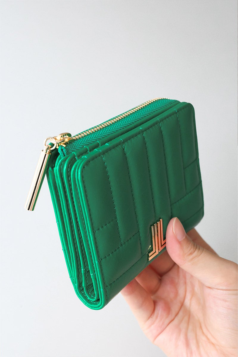 LANVIN en Bleu ランバン オン ブルー ベルシー 小銭入れ付き二つ折り財布 482662