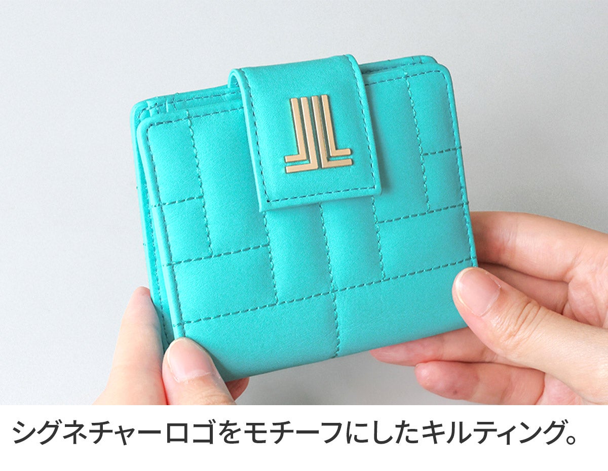 LANVIN en Bleu ランバン オン ブルー ベルシー 小銭入れ付き二つ折り財布 482663