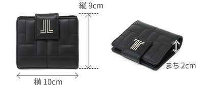 LANVIN en Bleu ランバン オン ブルー ベルシー 小銭入れ付き二つ折り財布 482663