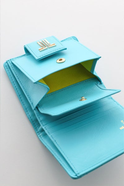 LANVIN en Bleu ランバン オン ブルー ベルシー 小銭入れ付き二つ折り財布 482663